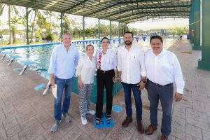 Garantiza Mónica Villarreal Óptimo Funcionamiento de Instalaciones Acuáticas en la Ciudad Deportiva
