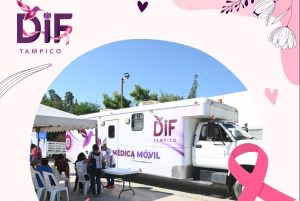 DIF Tampico Brinda Salud Integral a la Mujer Mediante Unidad Médica Móvil