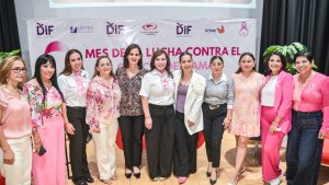 DIF Tampico y Comité de Damas CMIC se Unen Contra el Cáncer de Mama