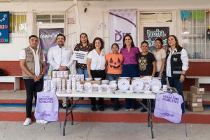 DIF Tampico y DIF Tamaulipas Entregan Mobiliario y Equipo a Comedores Escolares  y Comunitarios